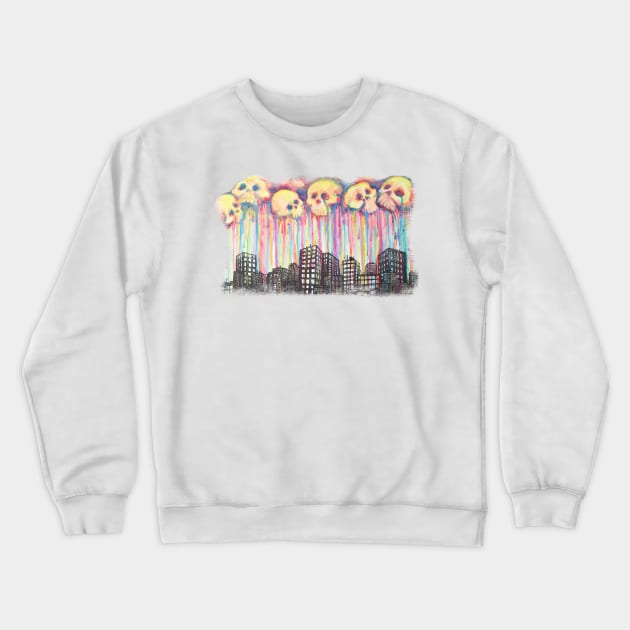 Beautiful Pollution Crewneck Sweatshirt by GnarlyBones
